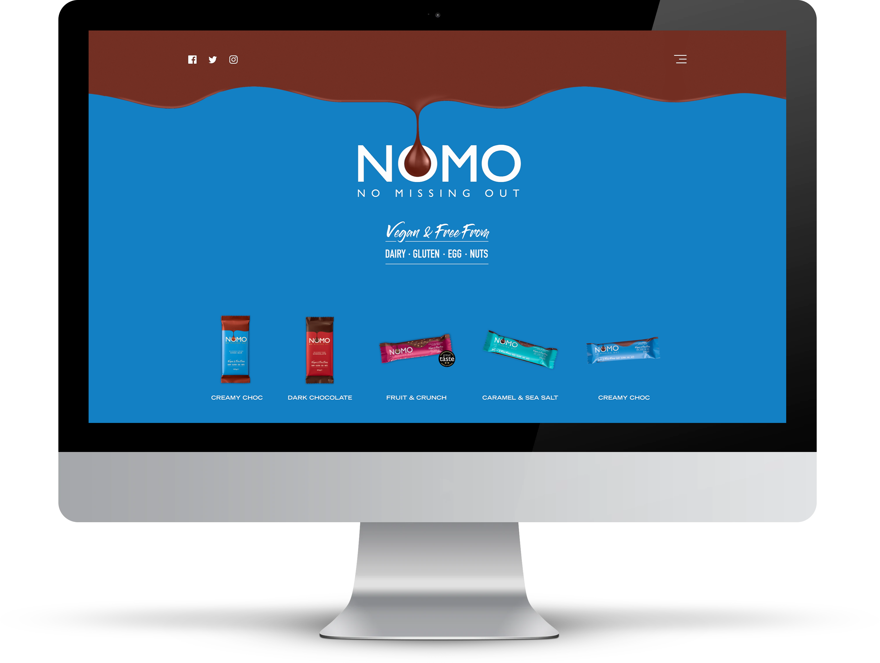 Nomo Chocolate Website | Tom Hoadley | Freelance Wordpress Developer